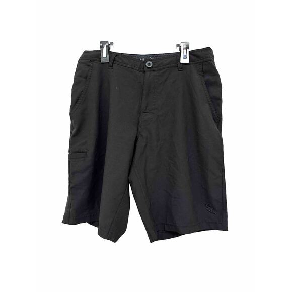 NWT Sz 30 Men’s Vintage 1946 Black Shorts. Adj. Waist *Missing Inside Tag - Picture 1 of 9